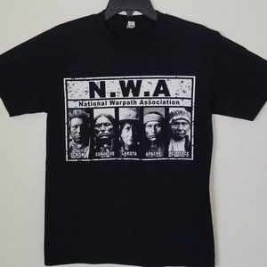 New “N.W.A. National Warpath Association” Unisex Silkscreen T-Shirt – Small–3XL